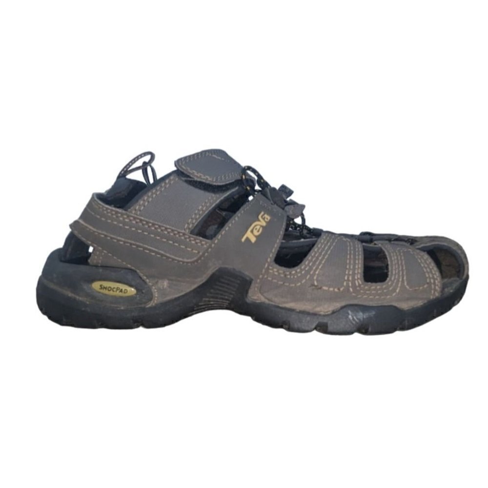 Teva FOREBAY Mens Sandals Hiking Brown Size 7
